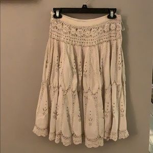 Macrame skirt